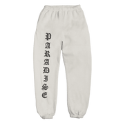 Old English Sweatpants - White