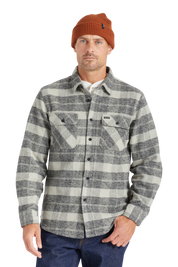 Bowery Heavyweight Flannel - Black/Charcoal