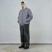 Midweight Wave Puffer Jacket - Silver Gray