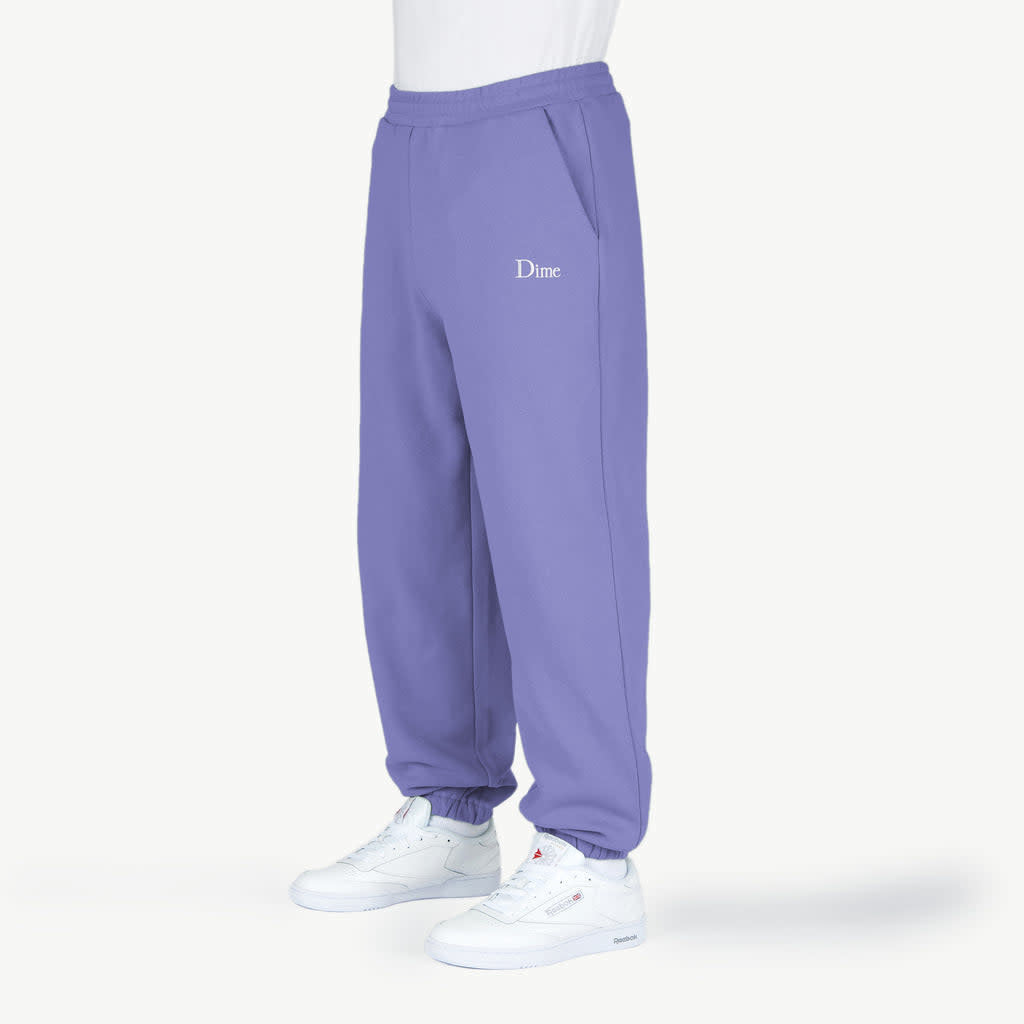 Classic Small Logo Sweatpants - Velvet Purple