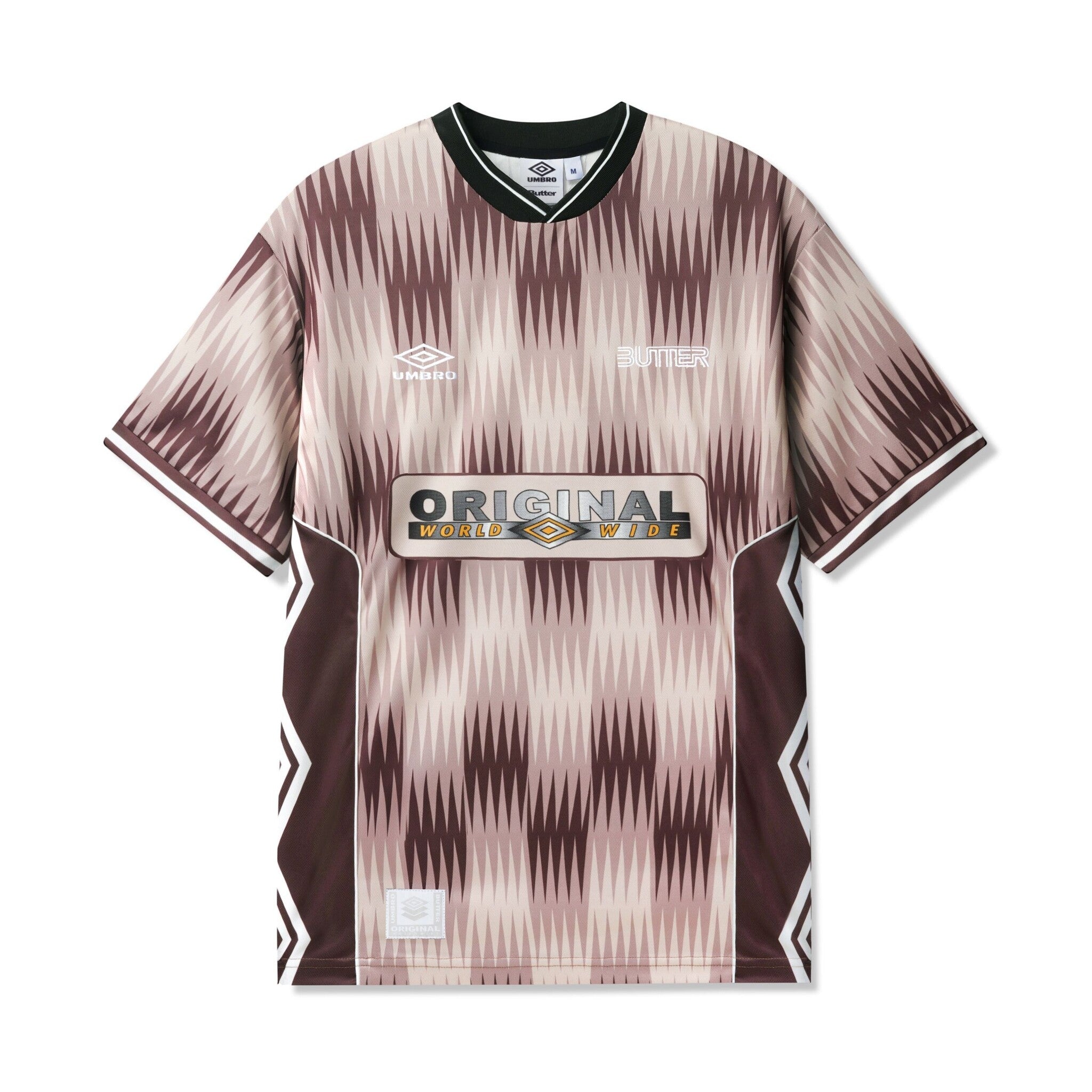 Optical Jersey - Brown/Taupe