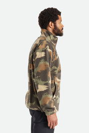 Couverture polaire 1/2 zip - Camouflage brossé