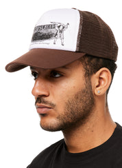 Welcome Trucker Cap Woven - Off White