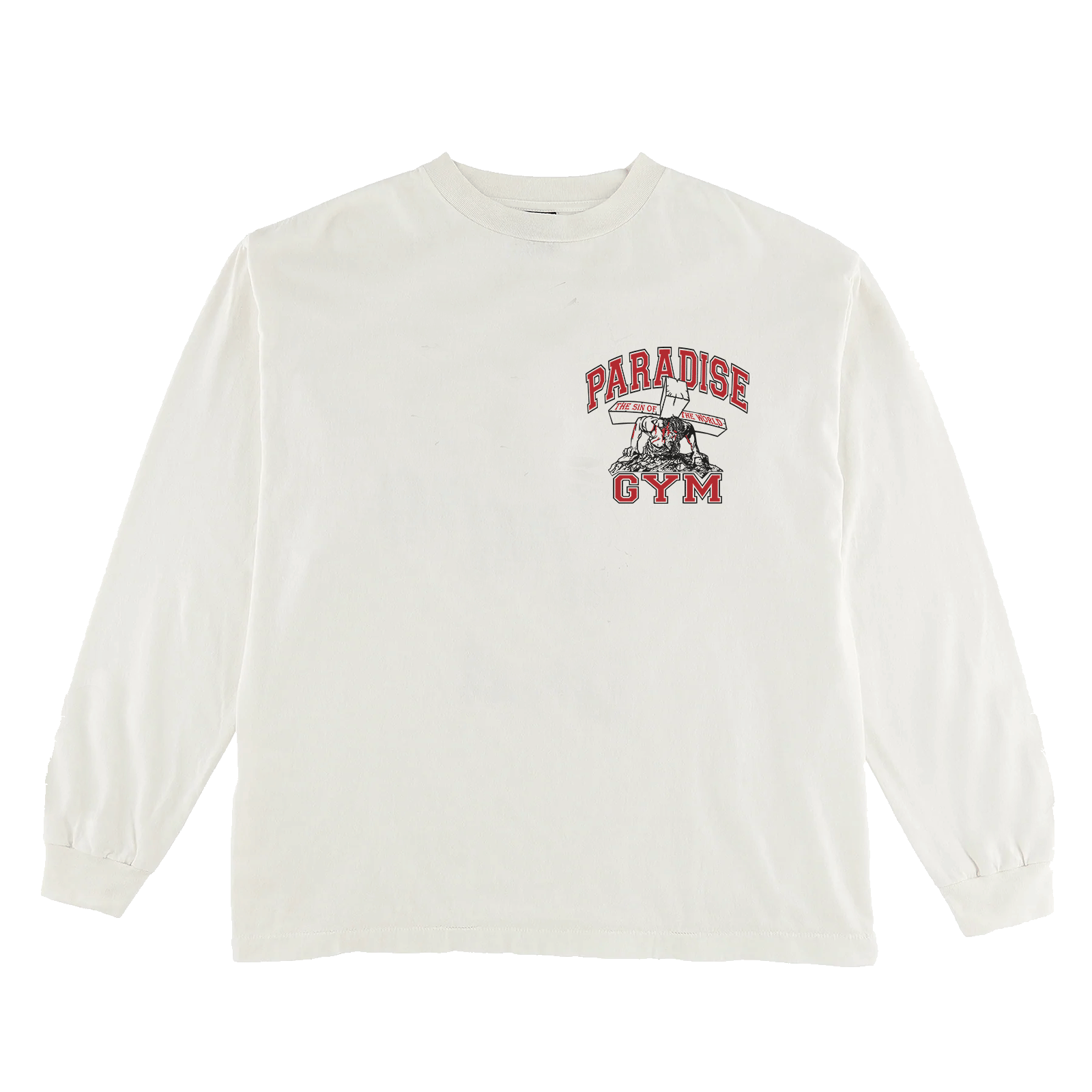 Paradise Gym LS - White