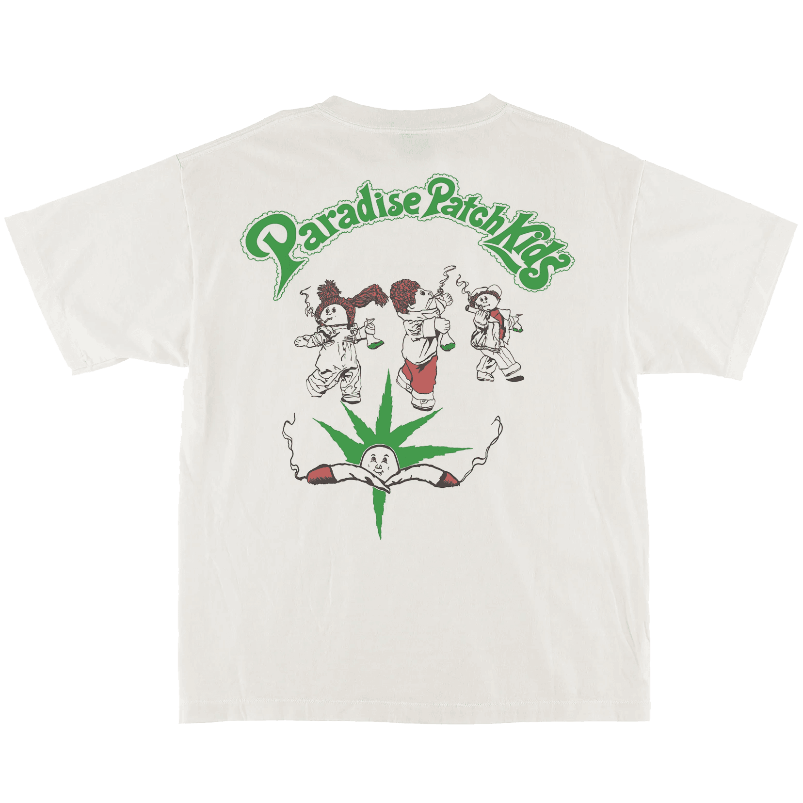 Paradise Patch Kids T-Shirt - White