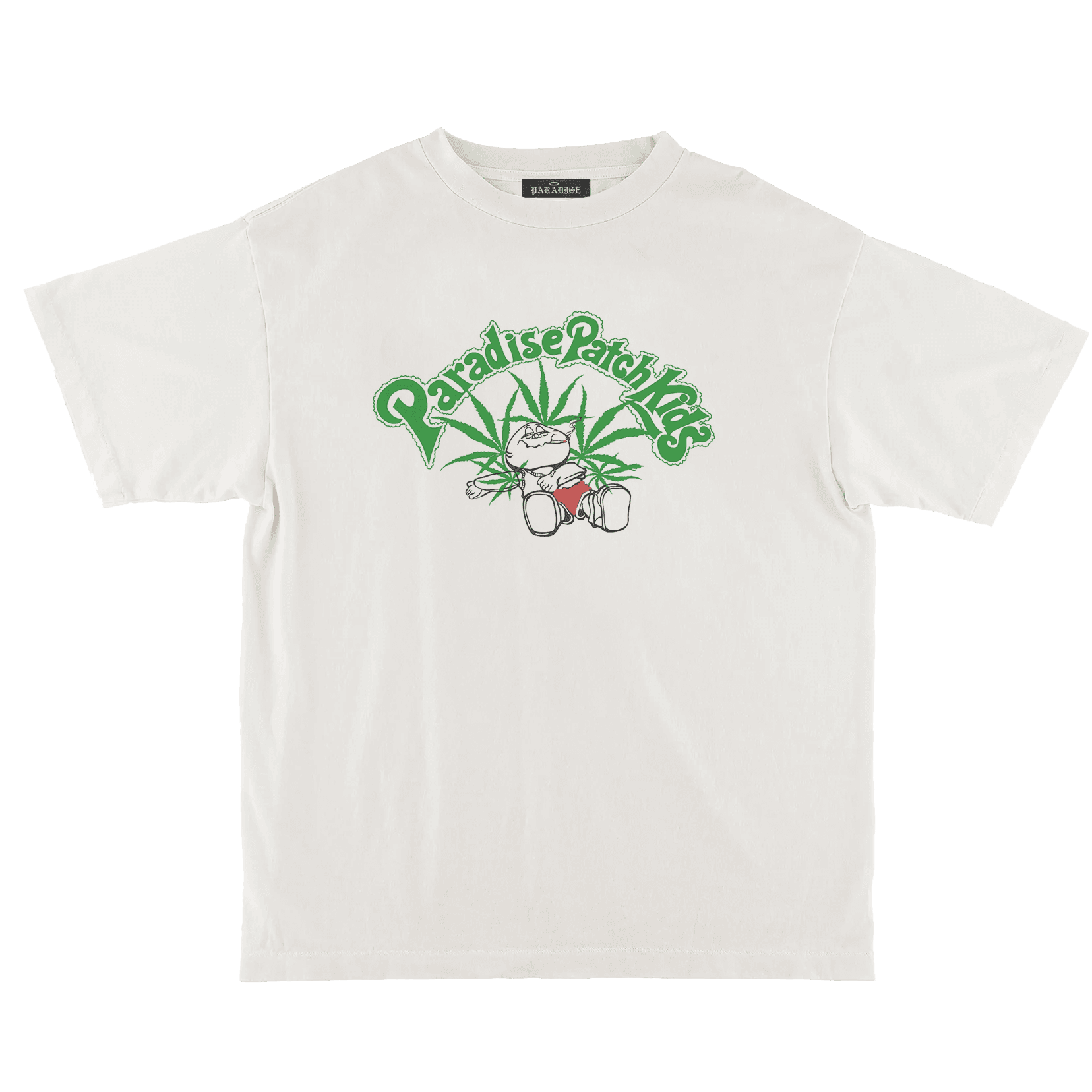 Paradise Patch Kids T-Shirt - White