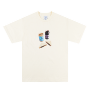 x Bronze 56k PB & J Tee - Natural