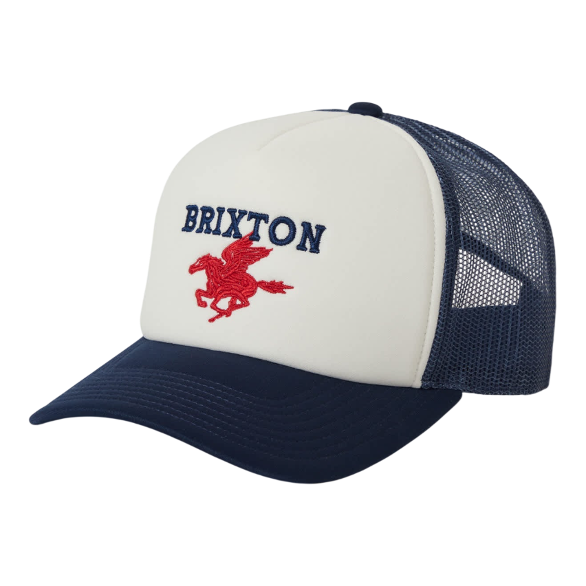 Pegasus Netplus Trucker Hat - Whitecap/Navy