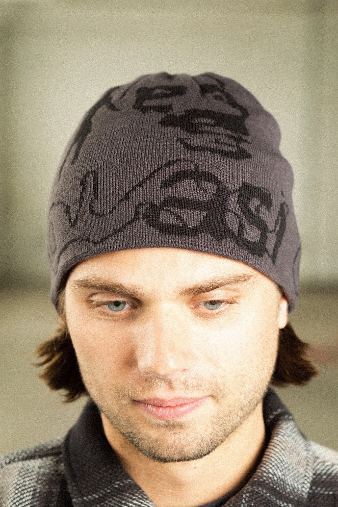 Stoneage Beanie - Blue Grey