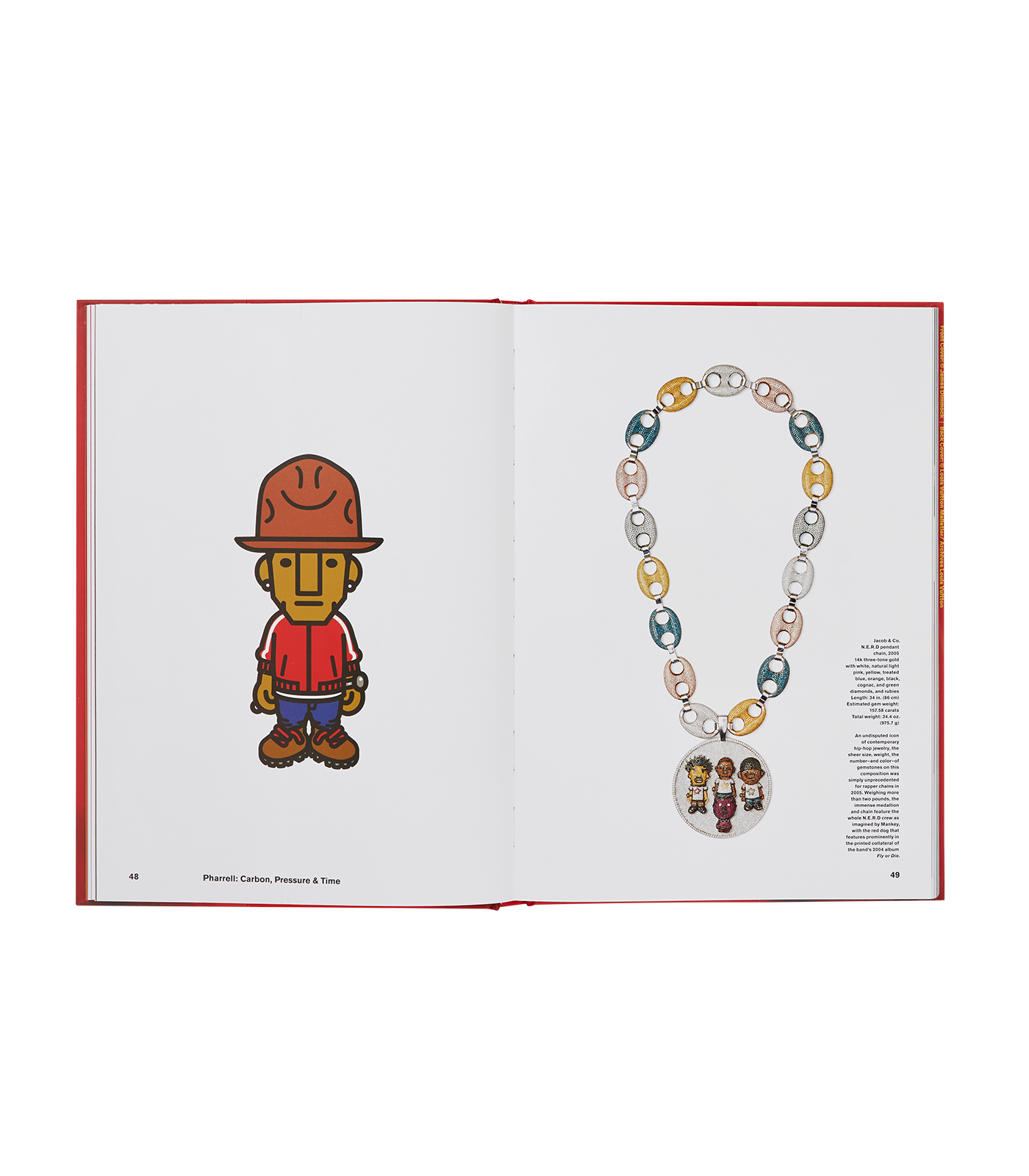 Pharrell : Carbone, pression et temps : un livre de bijoux