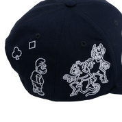 Casquette de baseball brodée Clip Art - Bleu marine