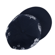 Casquette de baseball brodée Clip Art - Bleu marine