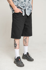 Plaza Jeans Shorts - Black