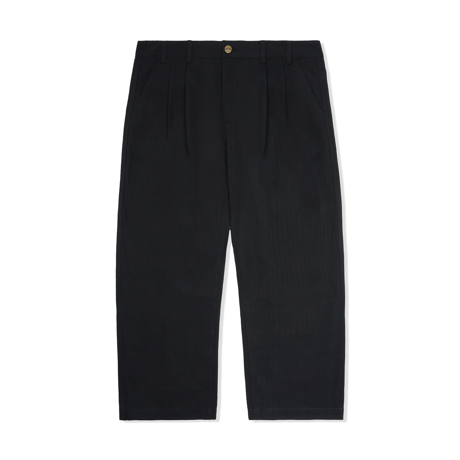 Pleated Trousers - Black