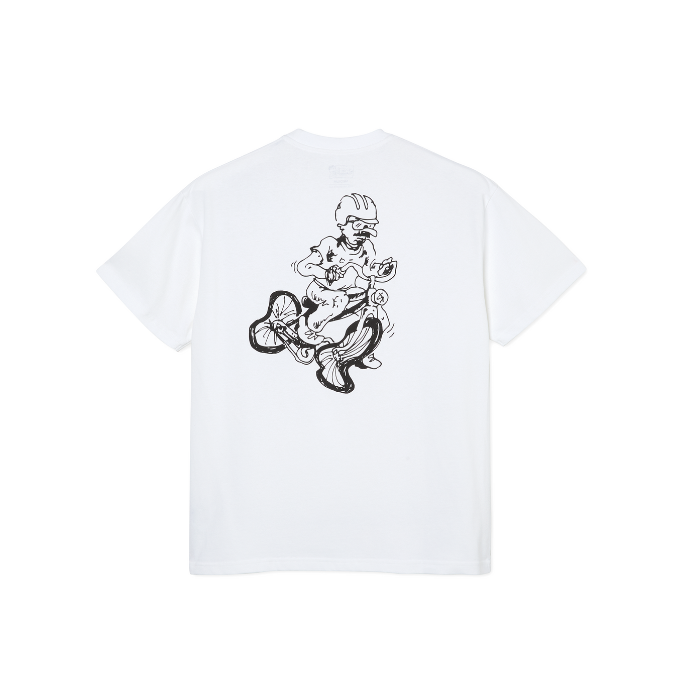 Flat Tire Tee - White