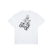 Flat Tire Tee - White