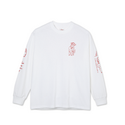 Seen Better Days LS Tee - White