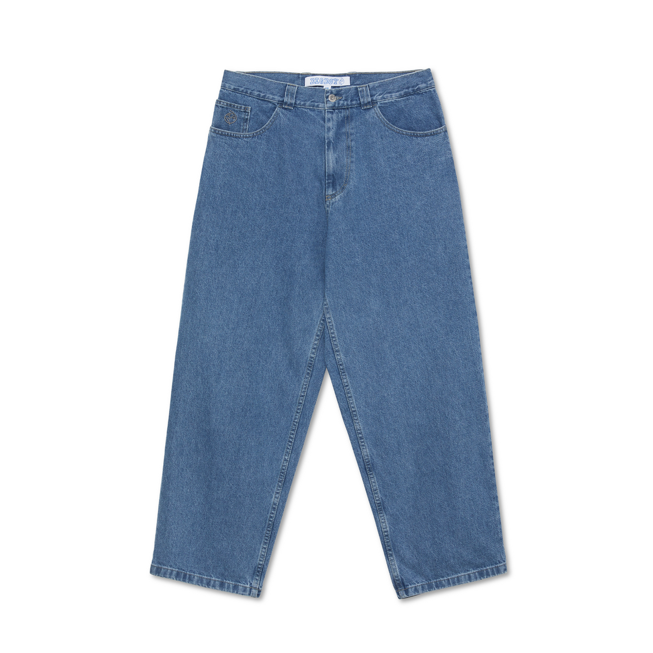 Pantalon pour grand garçon - Bleu moyen