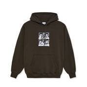 Dave Punch Hoodie - Brown