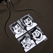 Dave Punch Hoodie - Brown