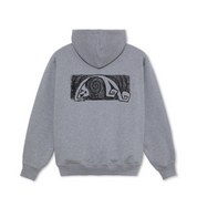 Dave Yoga Trippin' Hoodie - Heather Grey