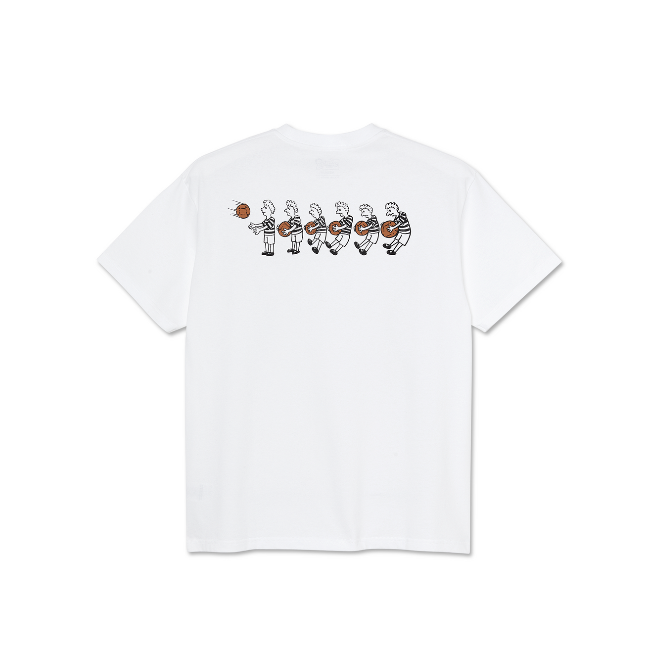 Basketball Tee - White