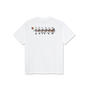 Basketball Tee - White