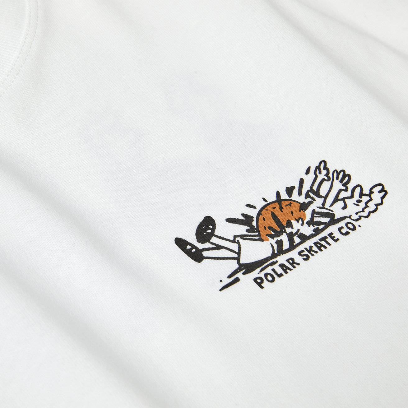 Basketball Tee - White
