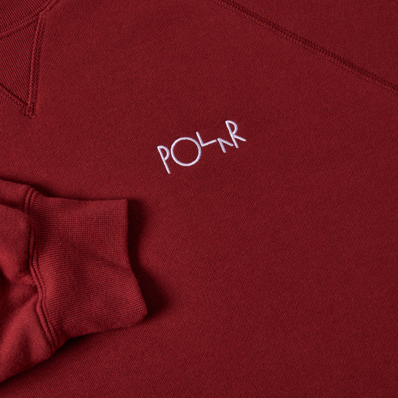 Default Crewneck - Rich Red