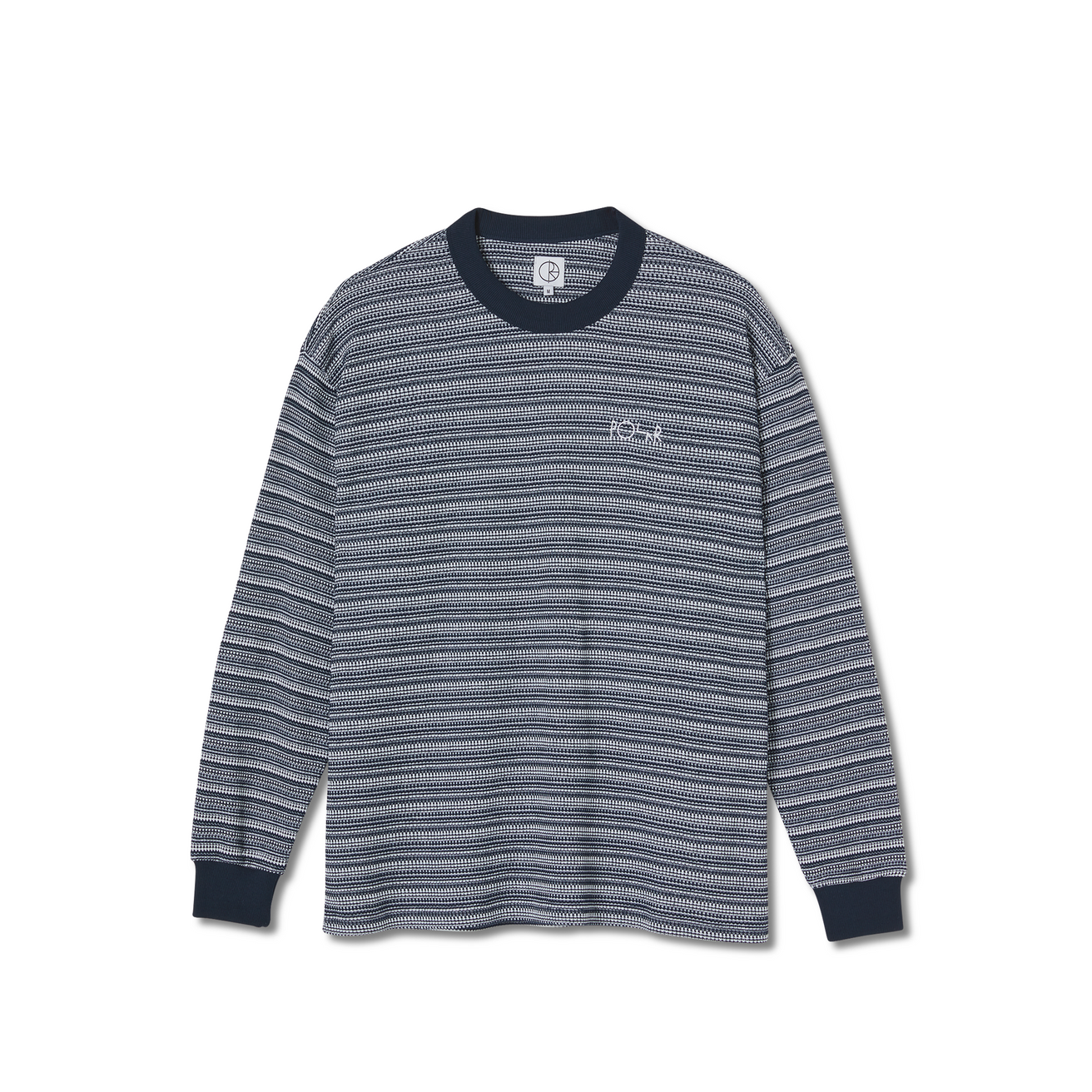 Stripe Shin Longsleeve - Navy