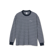Stripe Shin Longsleeve - Navy