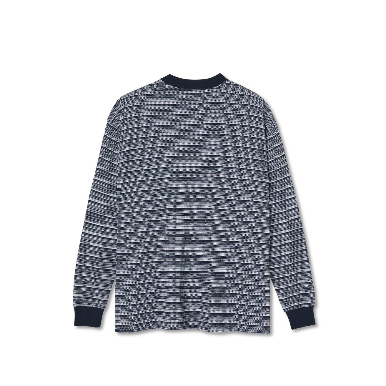 Stripe Shin Longsleeve - Navy