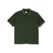 Duo Polo Shirt - Dark Olive