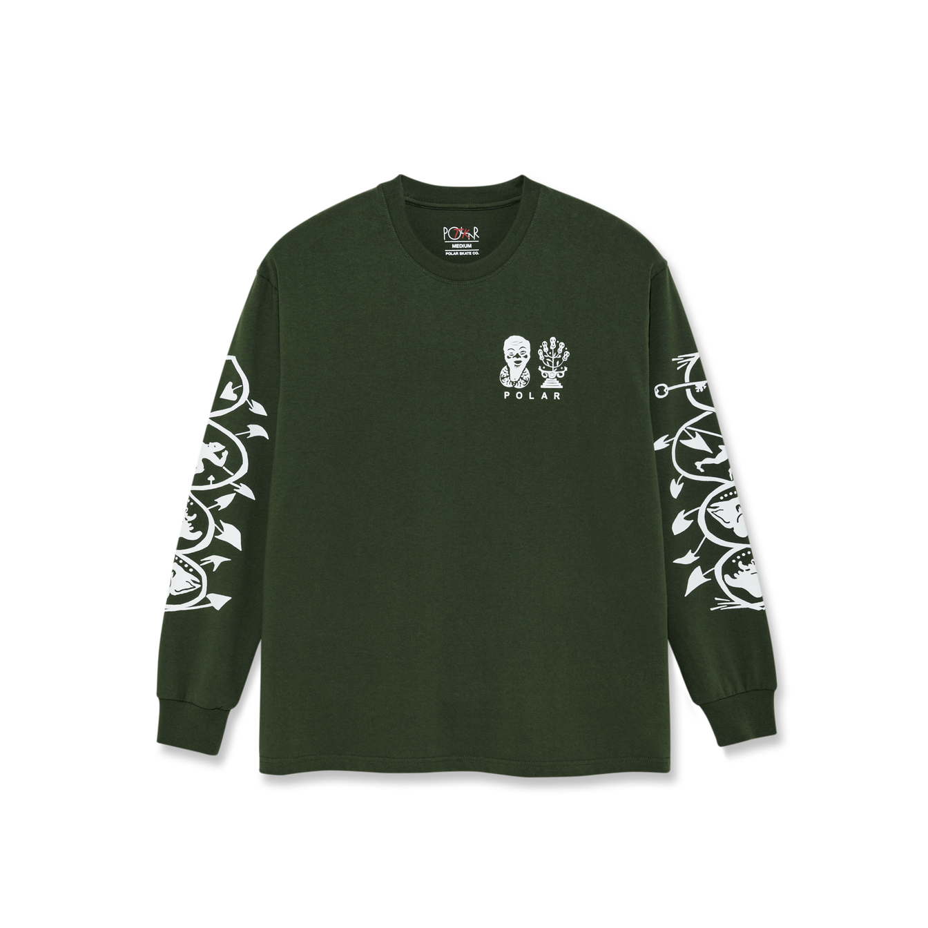 Spiral Longsleeve - Dark Olive