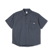 Mitchell Flannel Shirt - Blue/Brown