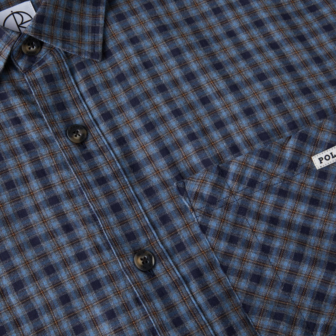 Mitchell Flannel Shirt - Blue/Brown