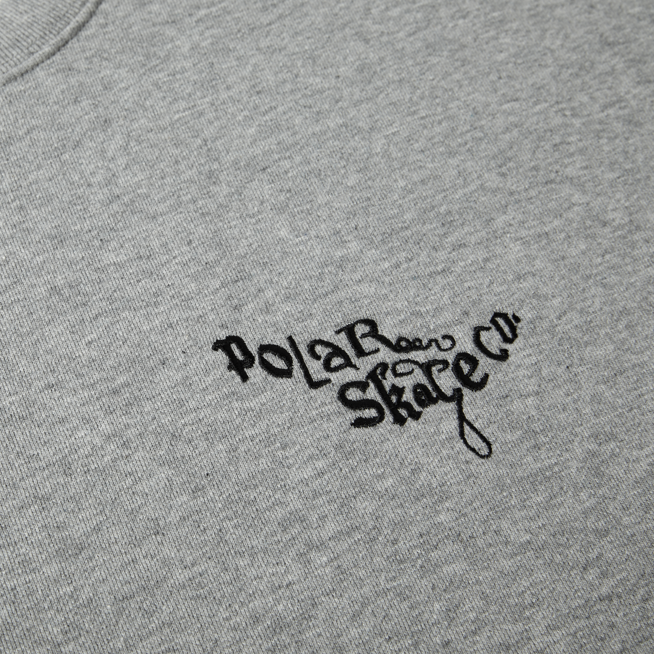 Ornament Logo Crewneck - Heather Grey