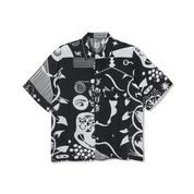 Spiral Shirt - Black/White