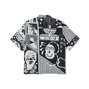 Spiral Shirt - Black/White