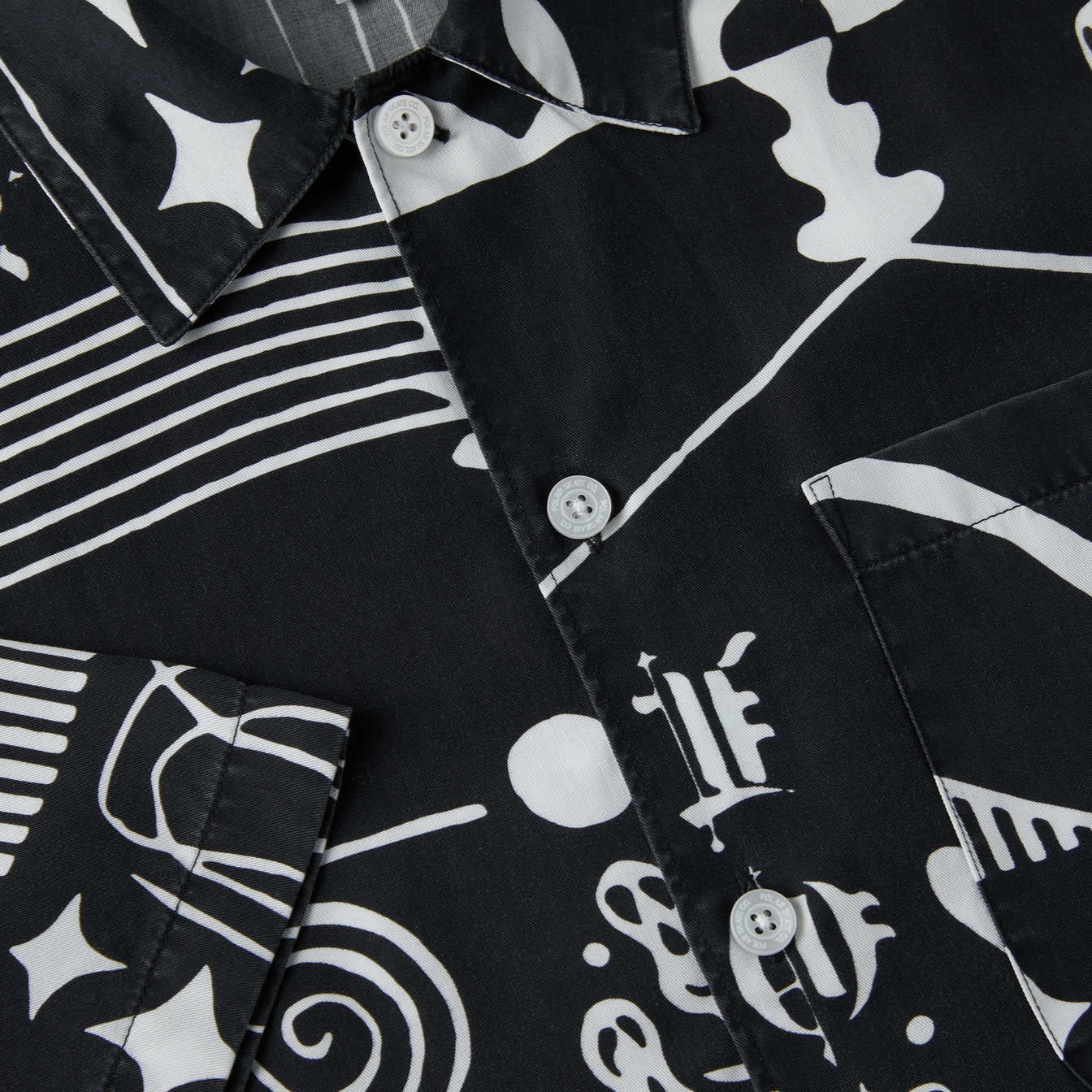Spiral Shirt - Black/White