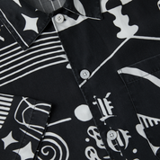 Spiral Shirt - Black/White
