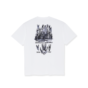 T-shirt Dead World - Blanc