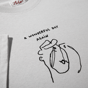 Wonderful Day Tee - Silver