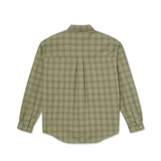 Mitchell LS Shirt Flannel - Green/Beige