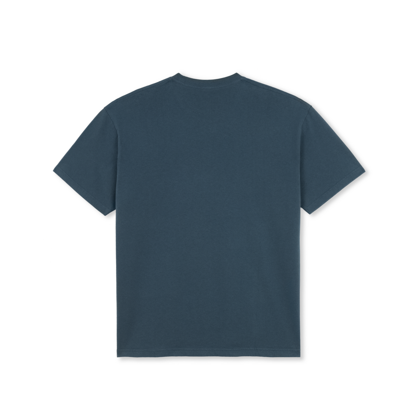 T-shirt Fleurs Mortes - Gris Bleu