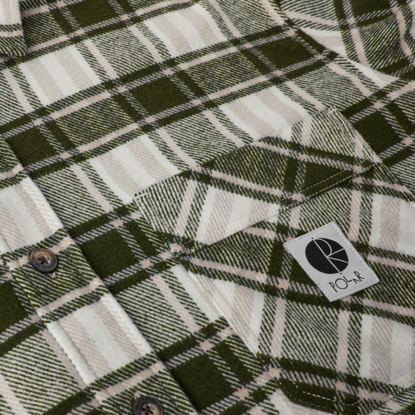 Flannel Shirt - Dark Olive