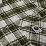 Flannel Shirt - Dark Olive