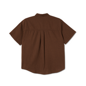 Mitchell Poplin Shirt - Brown