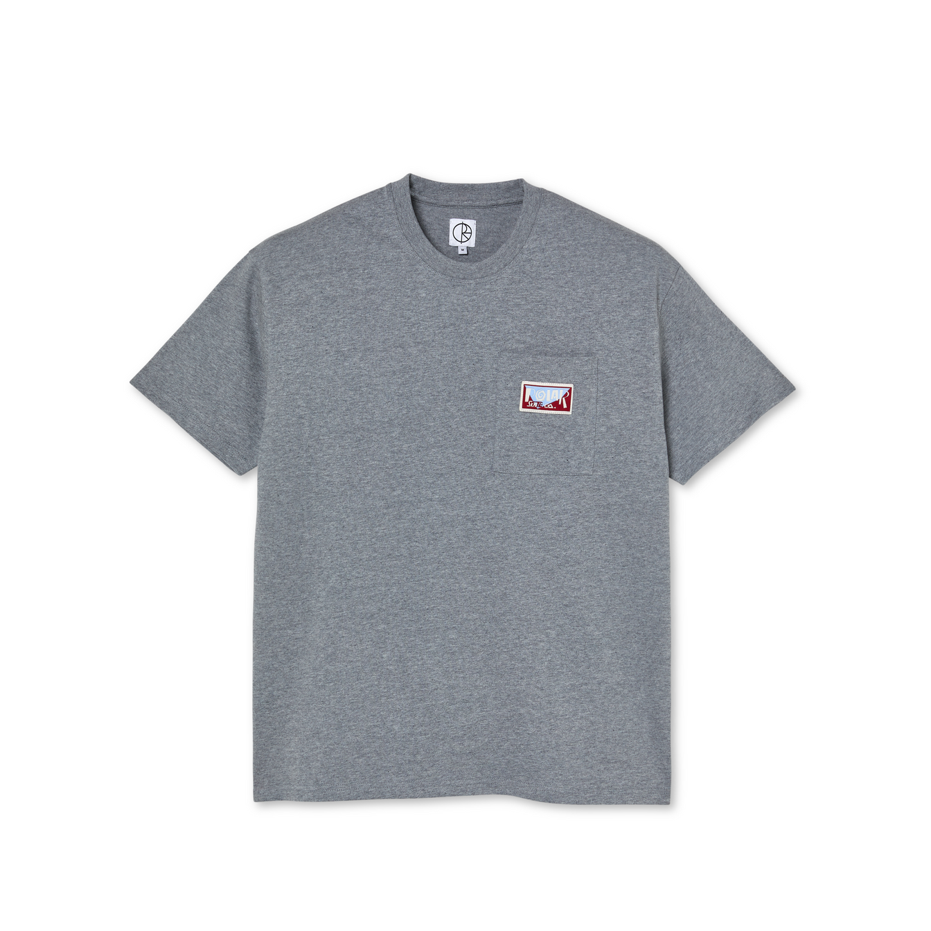 Spiral Pocket Tee - Heather Grey