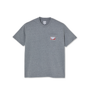 Spiral Pocket Tee - Heather Grey